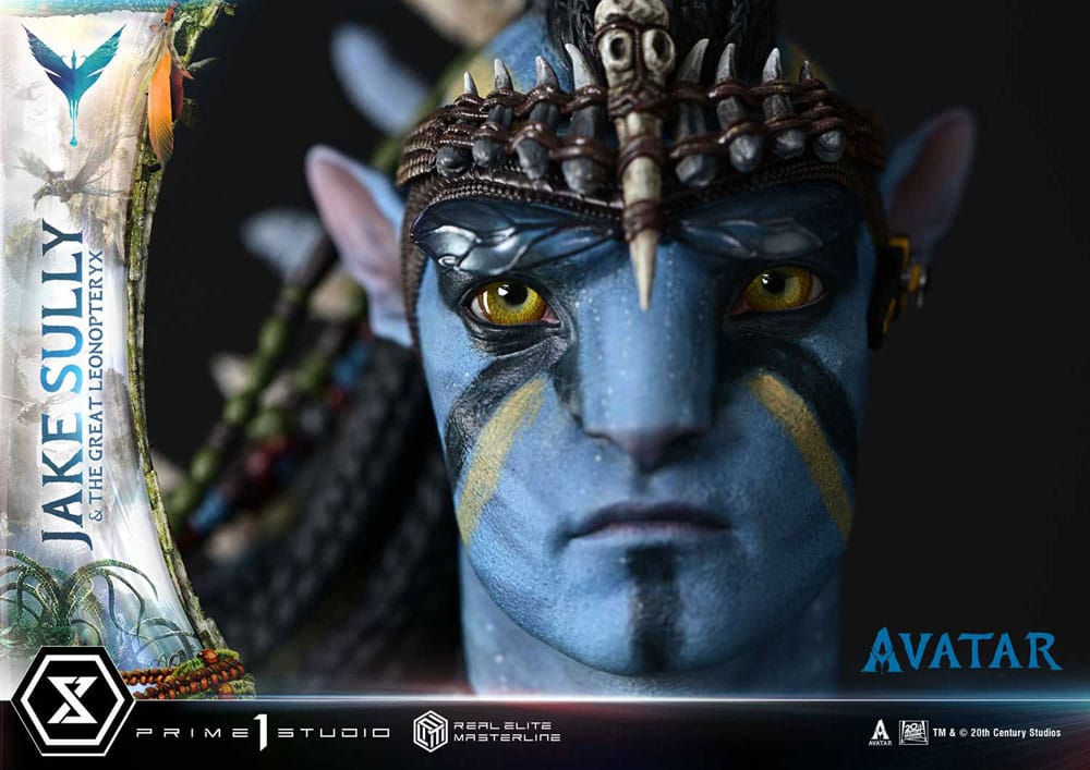 Jake Sully & The Great Leonopteryx Avatar(Film) Real Elite Masterline Series 1/4 Figurka 87 cm - Image 9