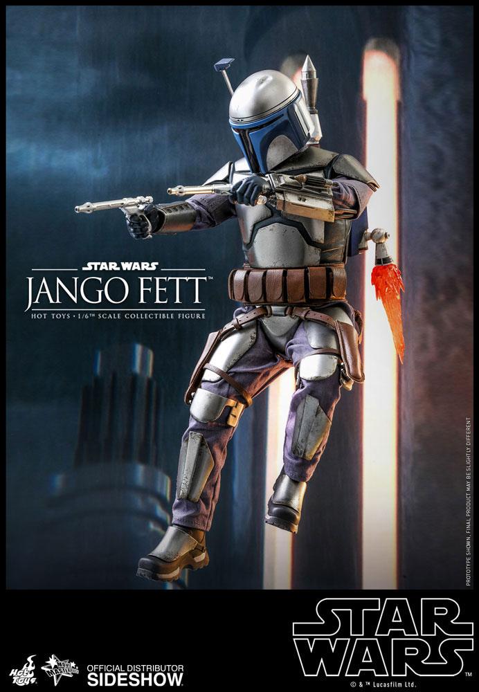 Jango Fett Star Wars Episode II Movie Masterpiece 1/6 Figurka 30 cm - Image 5