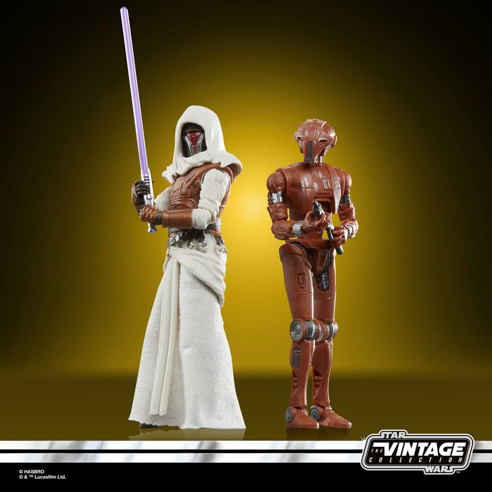 Jedi Knight Revan & HK-47 Star Wars: Galaxy of Heroes Vintage Collection 2-pack Figurki 10 cm - Image 15