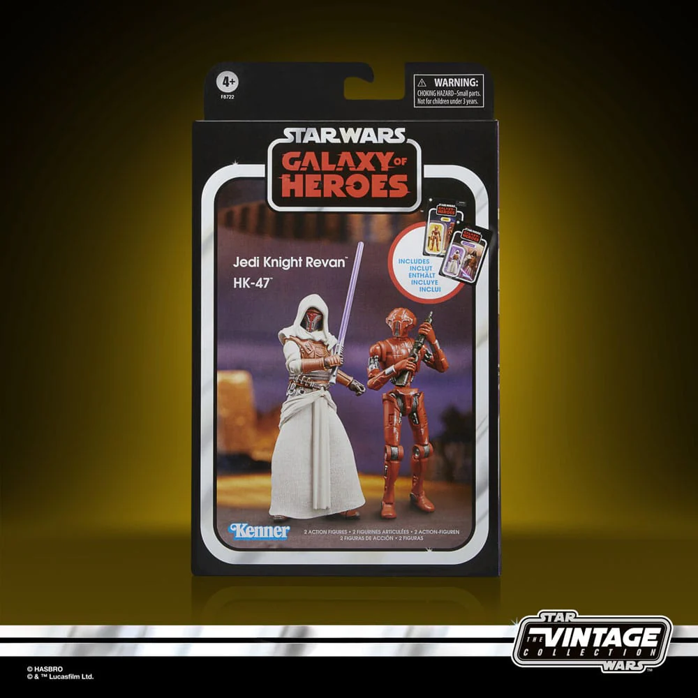 Jedi Knight Revan & HK-47 Star Wars: Galaxy of Heroes Vintage Collection 2-pack Figurki 10 cm - Image 2