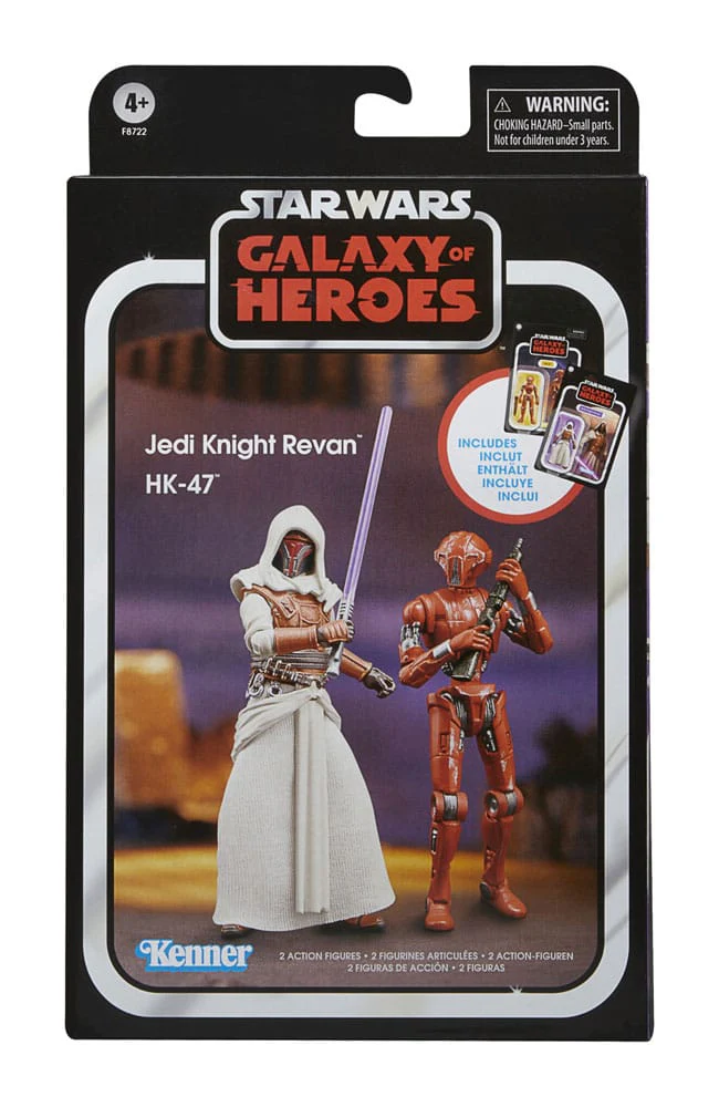 Jedi Knight Revan & HK-47 Star Wars: Galaxy of Heroes Vintage Collection 2-pack Figurki 10 cm - Image 26