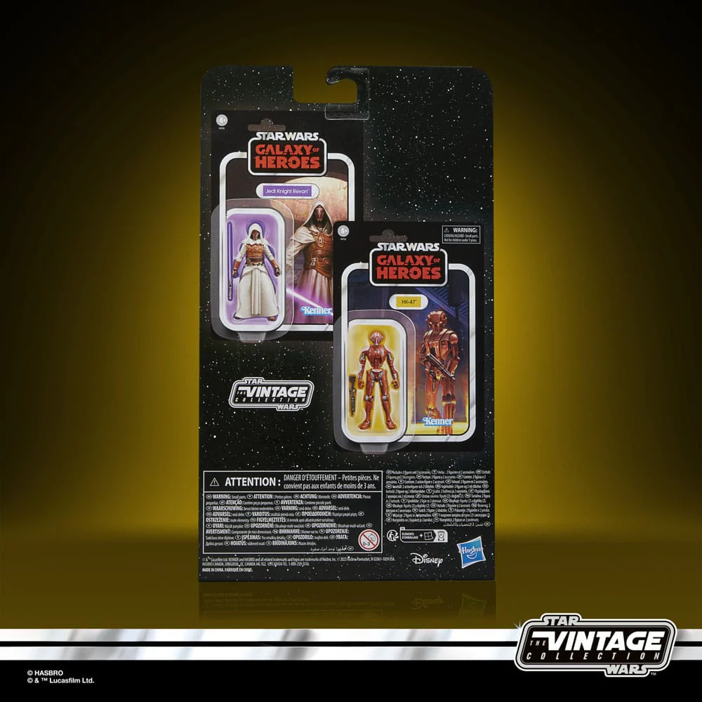 Jedi Knight Revan & HK-47 Star Wars: Galaxy of Heroes Vintage Collection 2-pack Figurki 10 cm - Image 5