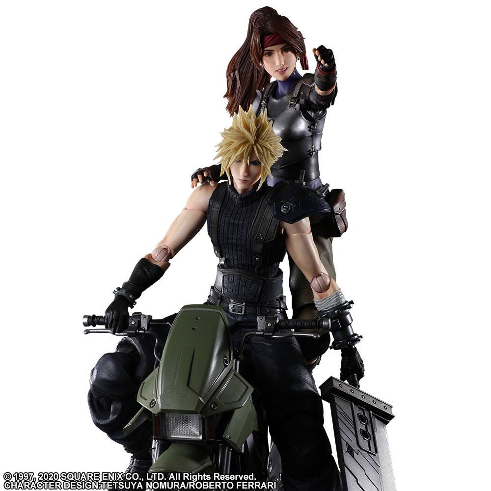 Jessie, Cloud & Bike Final Fantasy VII Remake Play Arts Kai Figurka - Image 15