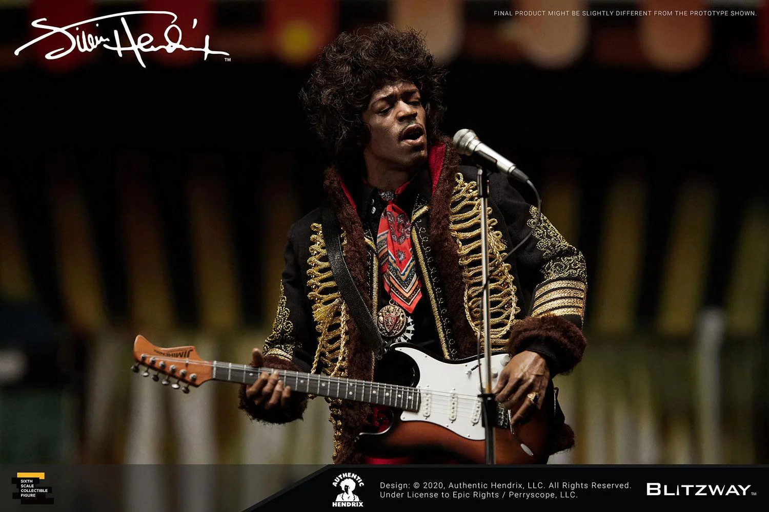 Jimi Hendrix Mucis Legends 1/6 Figurka 30 cm - Image 10