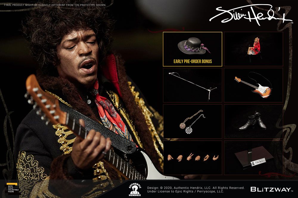 Jimi Hendrix Mucis Legends 1/6 Figurka 30 cm - Image 13