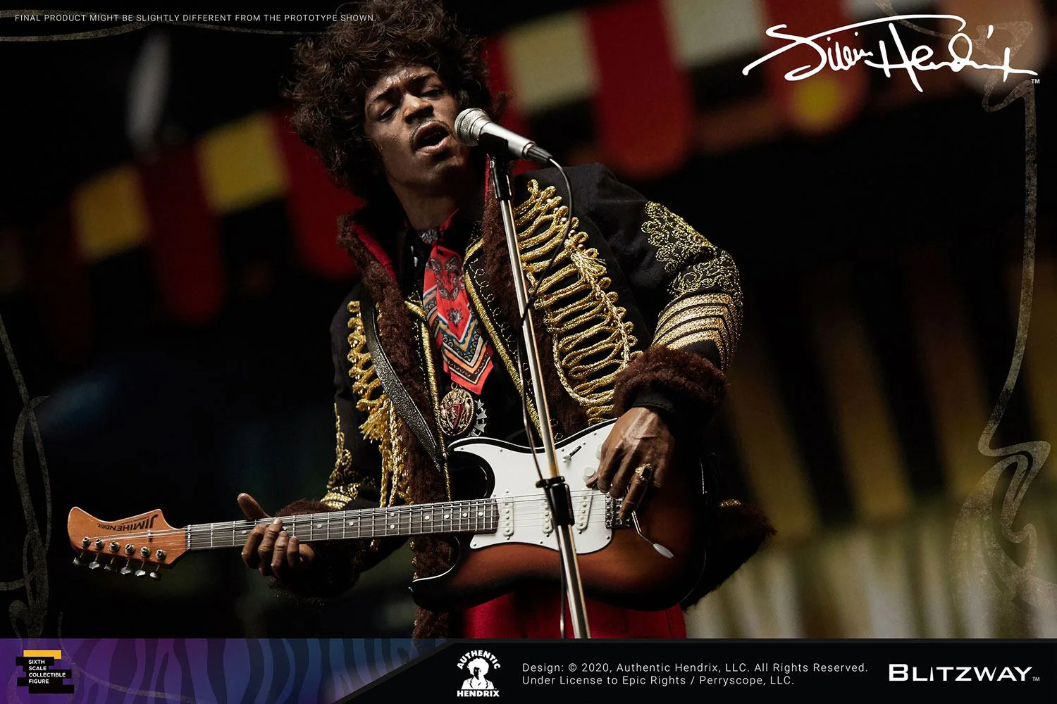 Jimi Hendrix Mucis Legends 1/6 Figurka 30 cm - Image 8