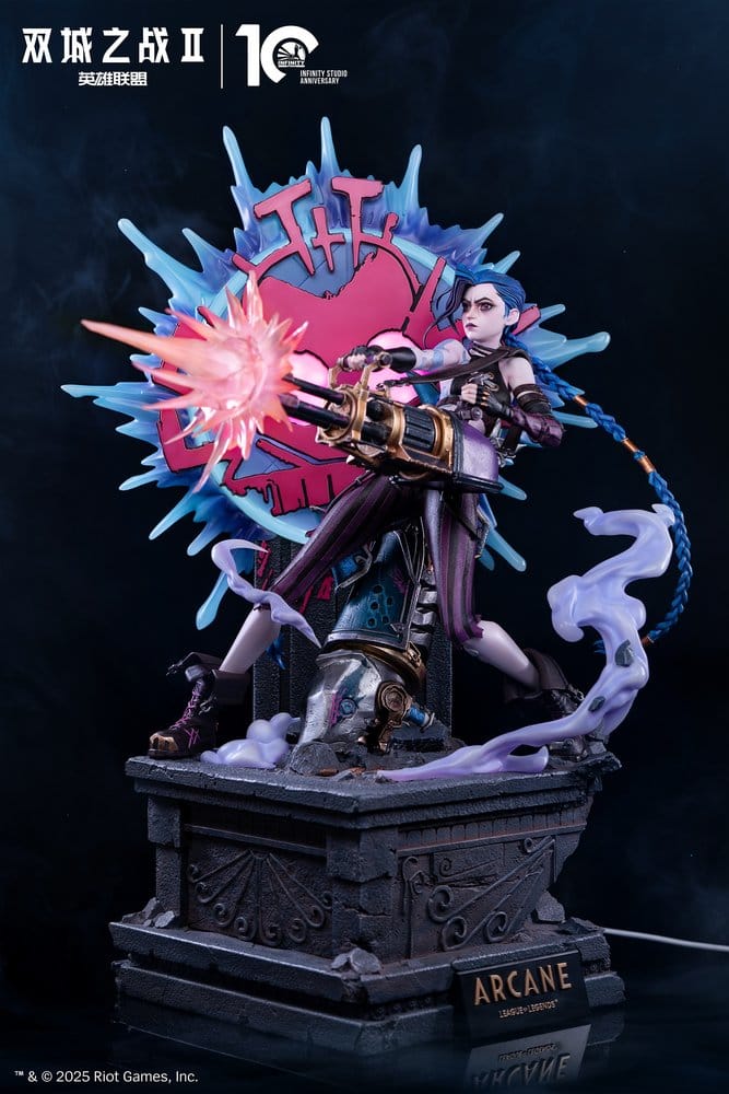 Jinx Infinity Studio x Arcane 1/4 Figurka 60 cm - Image 16