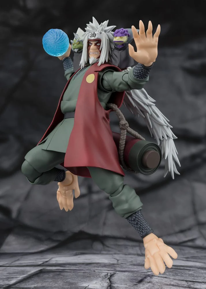 Jiraiya Hidden Leaf Heroic Master Sage Mode Set Naruto S.H. Figuarts Figurka 17 cm - Image 3