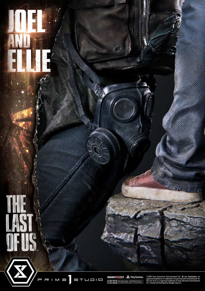 Joel & Ellie The Last of Us Part I Ultimate Premium Masterline Statue 1/4 Figurka 73 cm - Image 13