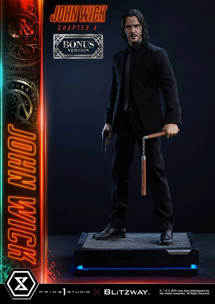 John Wick Chapter 4 Premium Masterline Series Deluxe Bonus Version 1/4 Figurka 54 cm