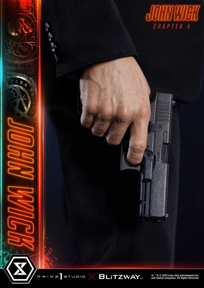 John Wick Chapter 4 Premium Masterline Series Deluxe Bonus Version 1/4 Figurka 54 cm - Image 15