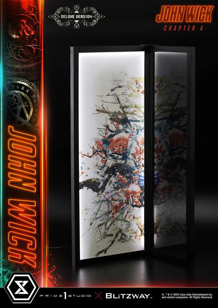 John Wick Chapter 4 Premium Masterline Series Deluxe Bonus Version 1/4 Figurka 54 cm - Image 9