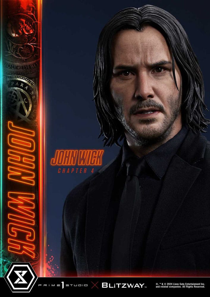 John Wick Chapter 4 Premium Masterline Series Deluxe Version 1/4 Figurka 54 cm - Image 14