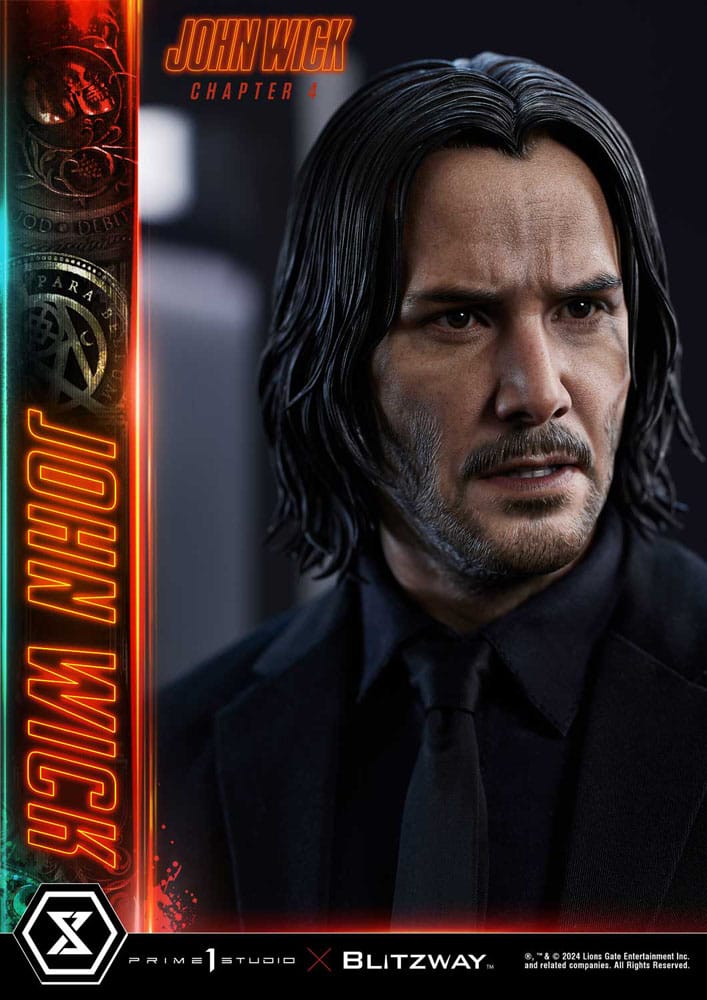 John Wick Chapter 4 Premium Masterline Series Deluxe Version 1/4 Figurka 54 cm - Image 18