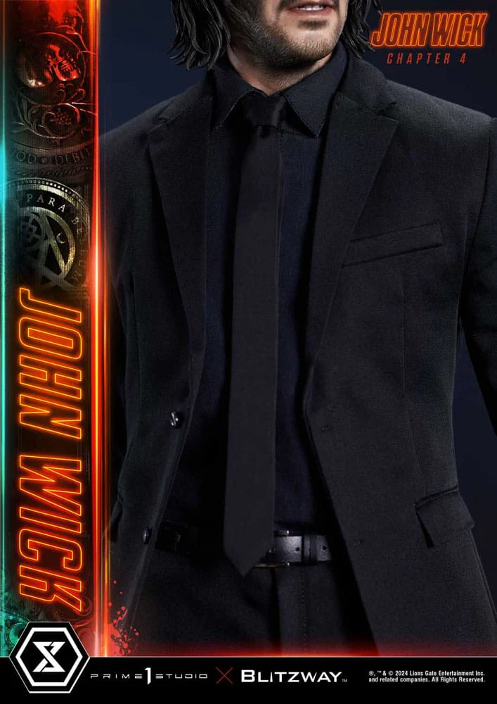 John Wick Chapter 4 Premium Masterline Series Deluxe Version 1/4 Figurka 54 cm - Image 19