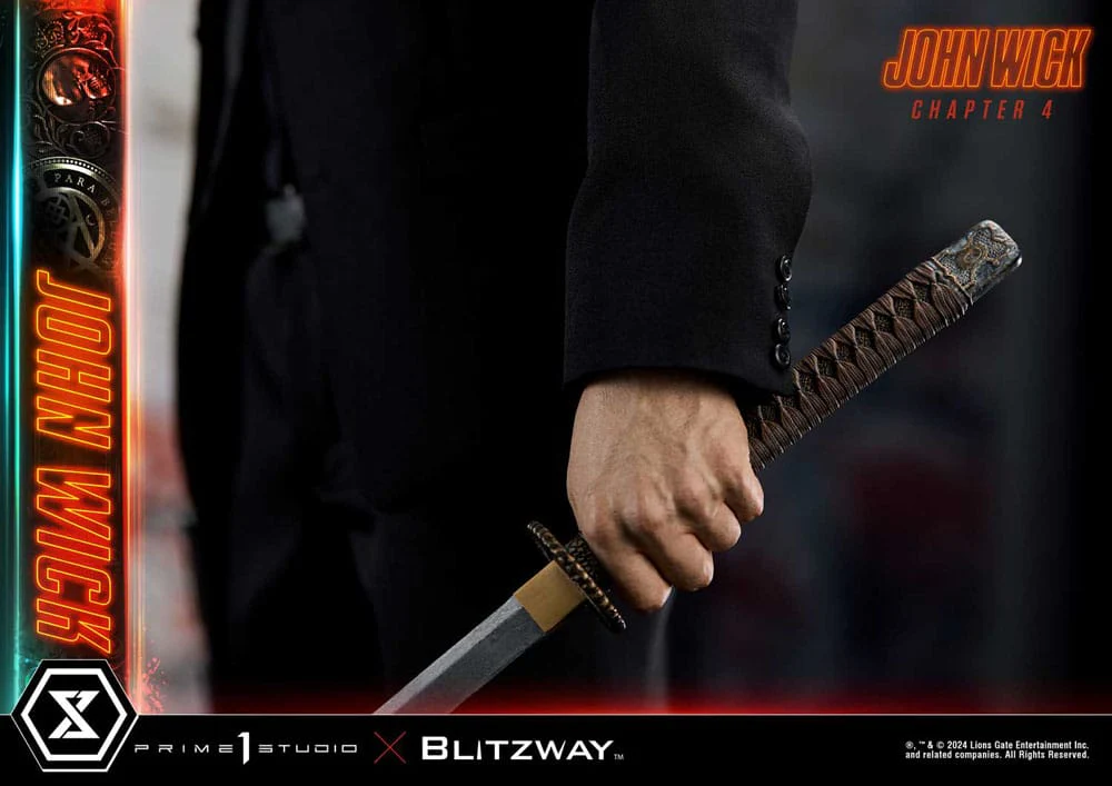 John Wick Chapter 4 Premium Masterline Series Deluxe Version 1/4 Figurka 54 cm - Image 20