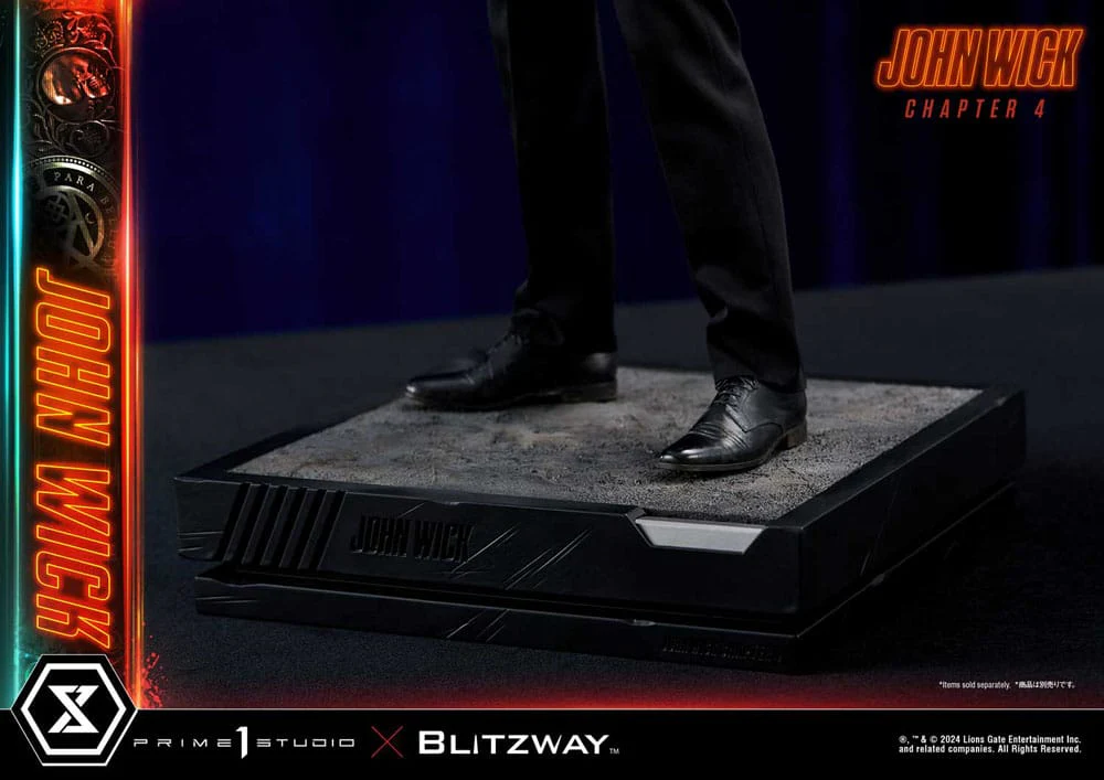 John Wick Chapter 4 Premium Masterline Series Deluxe Version 1/4 Figurka 54 cm - Image 23