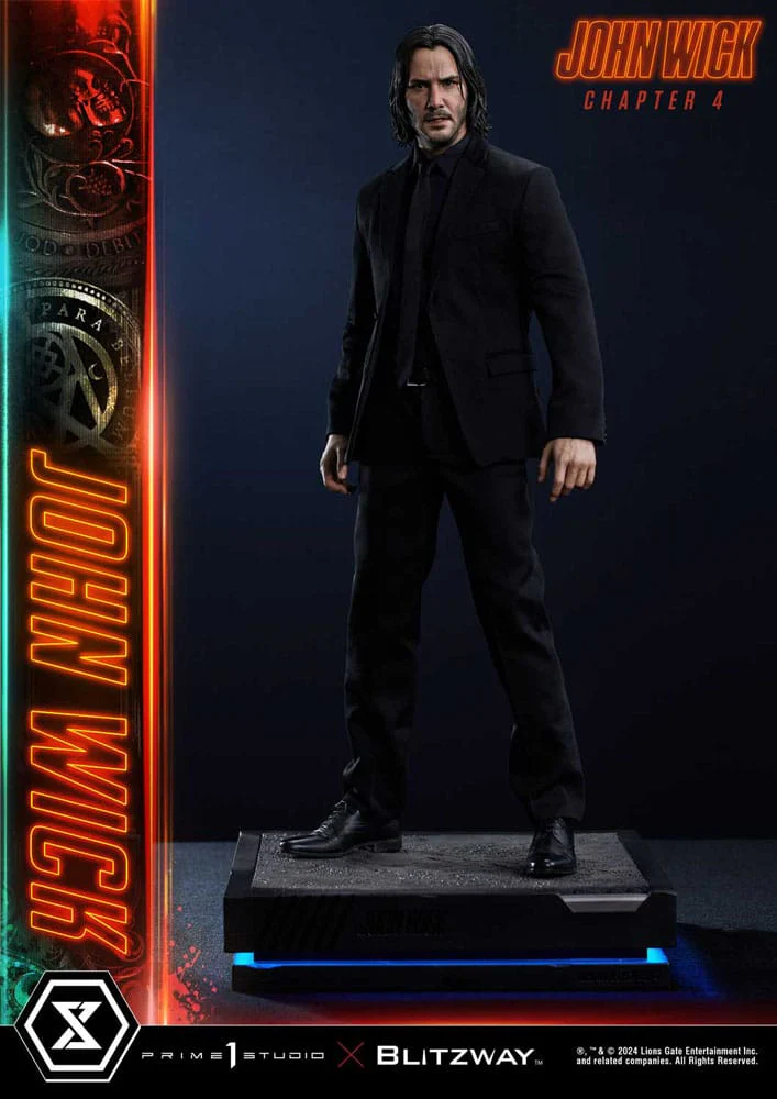 John Wick Chapter 4 Premium Masterline Series Deluxe Version 1/4 Figurka 54 cm - Image 5