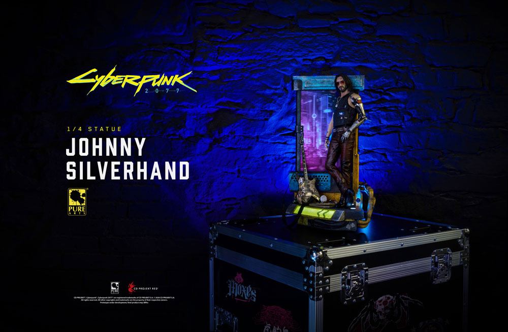 Johnny Silverhand Cyberpunk 2077 Exclusive 1/4 Figurka 53 cm - Image 5