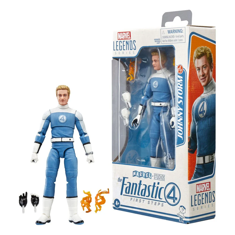 Johnny Storm The Fantastic Four: First Steps Marvel Legends Figurka 15 cm