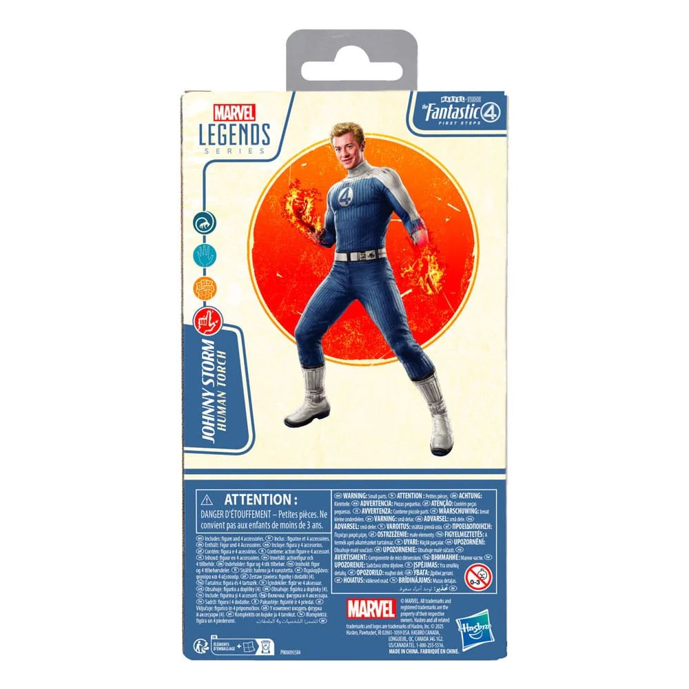 Johnny Storm The Fantastic Four: First Steps Marvel Legends Figurka 15 cm - Image 5