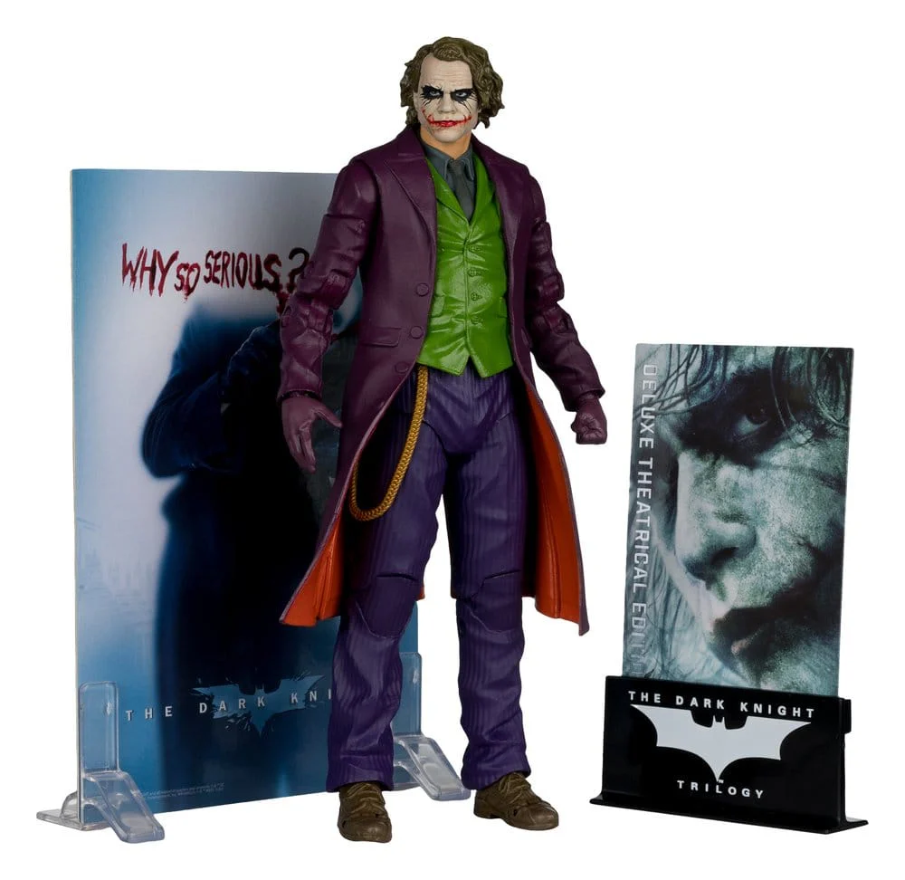 Joker The Dark Knight DC Multiverse Deluxe Theatrical Edition Figurka 18 cm - Image 2