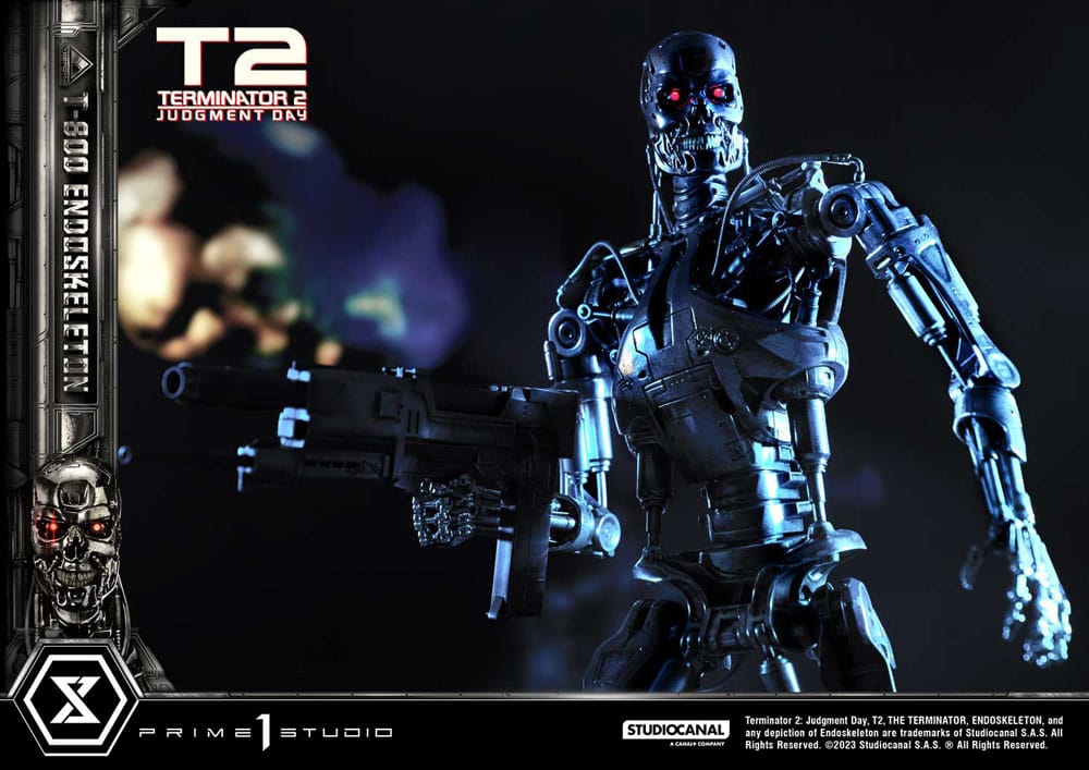 Judgment Day T800 Endoskeleton Terminator 2 Museum Masterline Series 1/3 Figurka 74 cm - Image 3