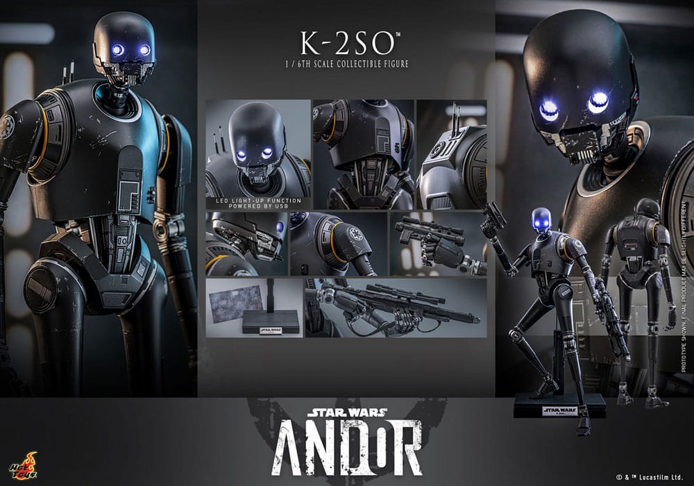K-2SO Star Wars: Andor 1/6 Figurka 36 cm - Image 11