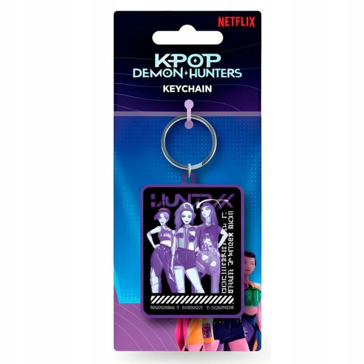 K-POP Demon Hunters Huntrix Group PVC brelok