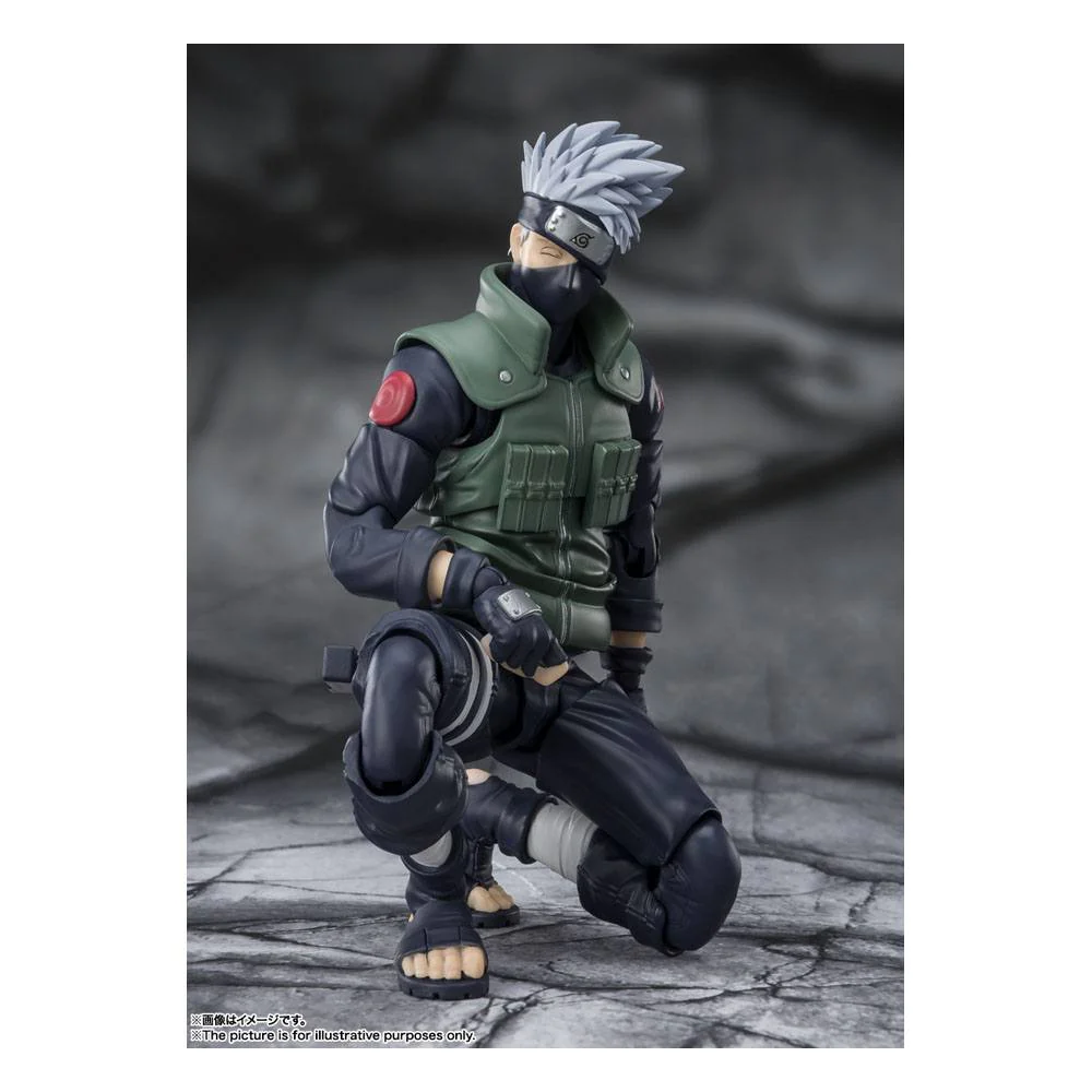 Kakashi Hatake The famed Sharingan Hero Naruto Shippuden S.H. Figuarts Figurka 16 cm - Image 7