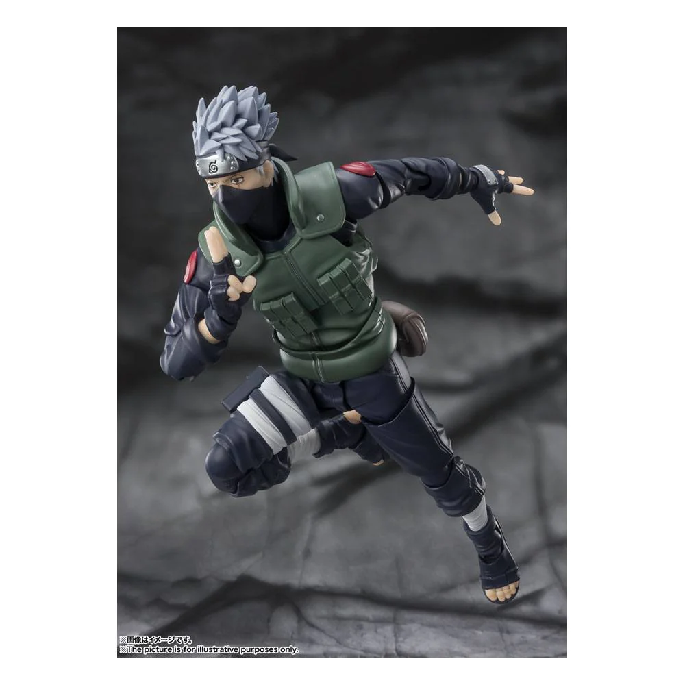 Kakashi Hatake The famed Sharingan Hero Naruto Shippuden S.H. Figuarts Figurka 16 cm - Image 8