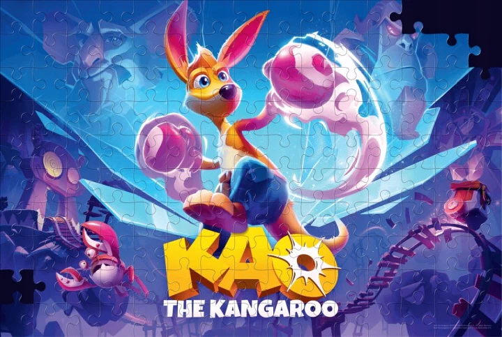Kangurek KAO puzzle powrót KAO (160 elementów)