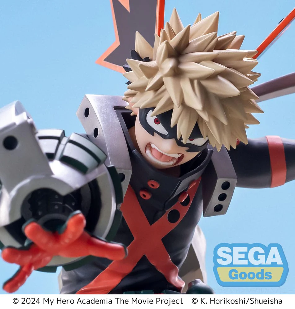 Katsuki Bakugo My Hero Academia: You´re Next Xross Link Anime Figurka 18 cm - Image 5
