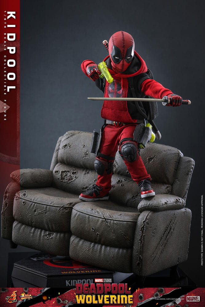 Kidpool Marvel Deadpool & Wolverine Movie Masterpiece 1/6 Figurka 22 cm - Image 10