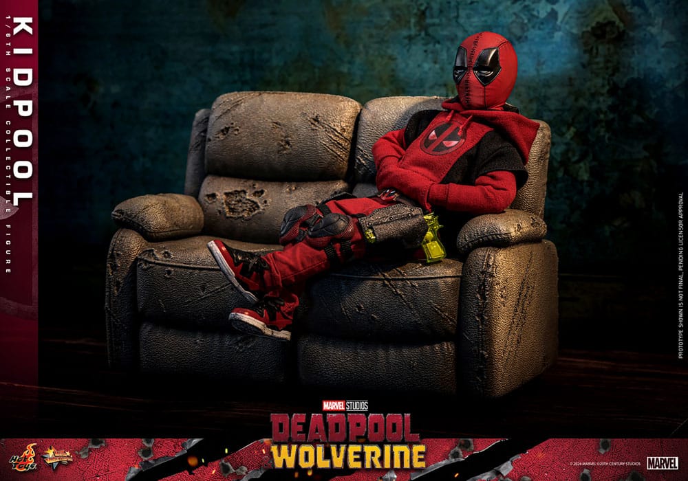 Kidpool Marvel Deadpool & Wolverine Movie Masterpiece 1/6 Figurka 22 cm - Image 13