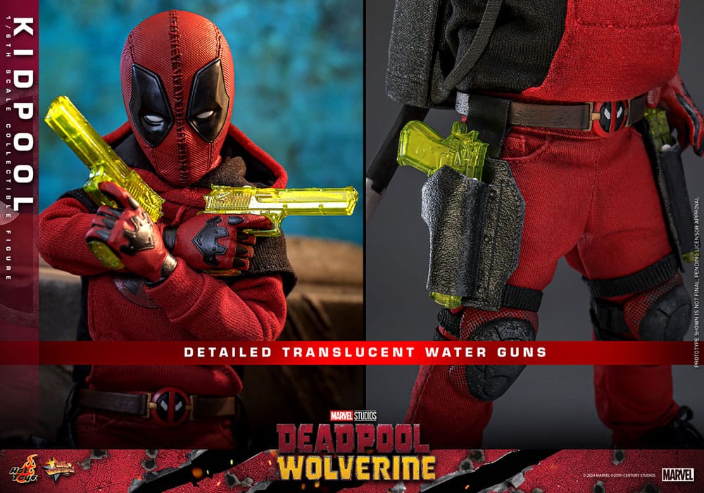 Kidpool Marvel Deadpool & Wolverine Movie Masterpiece 1/6 Figurka 22 cm - Image 15