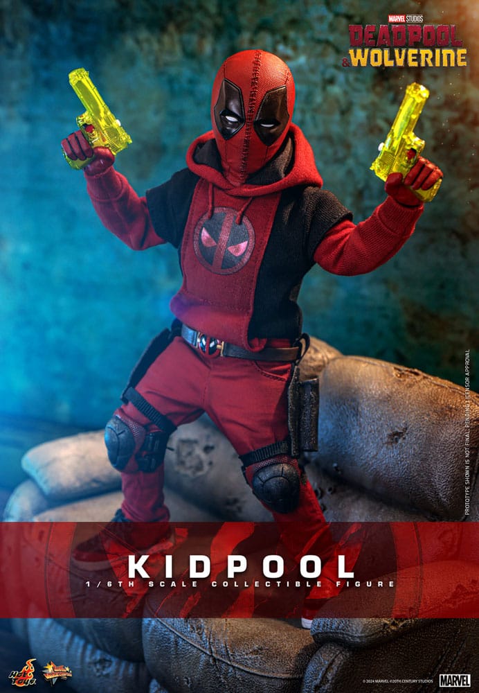 Kidpool Marvel Deadpool & Wolverine Movie Masterpiece 1/6 Figurka 22 cm - Image 2