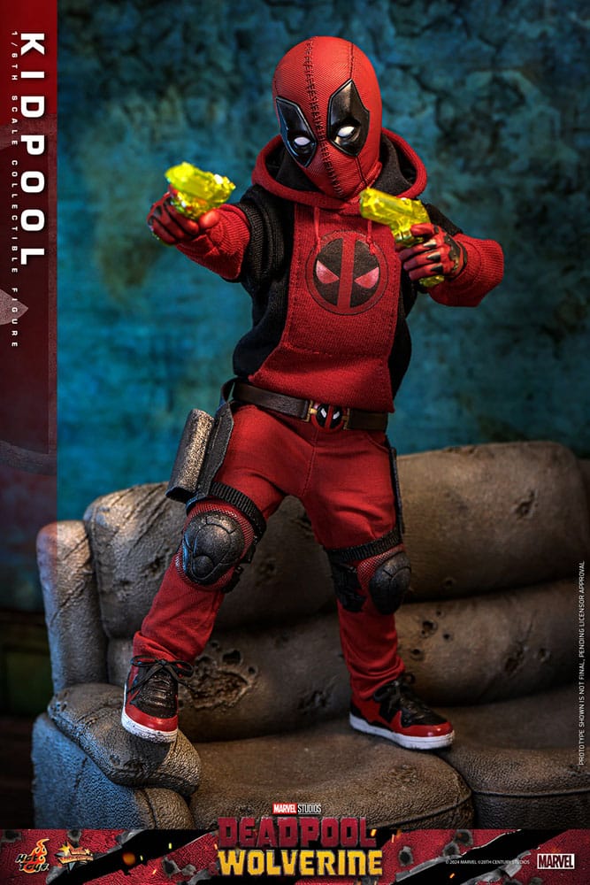 Kidpool Marvel Deadpool & Wolverine Movie Masterpiece 1/6 Figurka 22 cm - Image 3