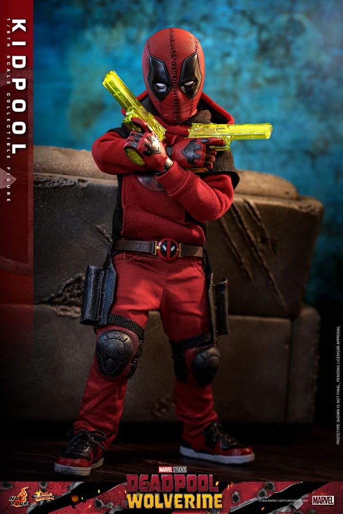 Kidpool Marvel Deadpool & Wolverine Movie Masterpiece 1/6 Figurka 22 cm - Image 4