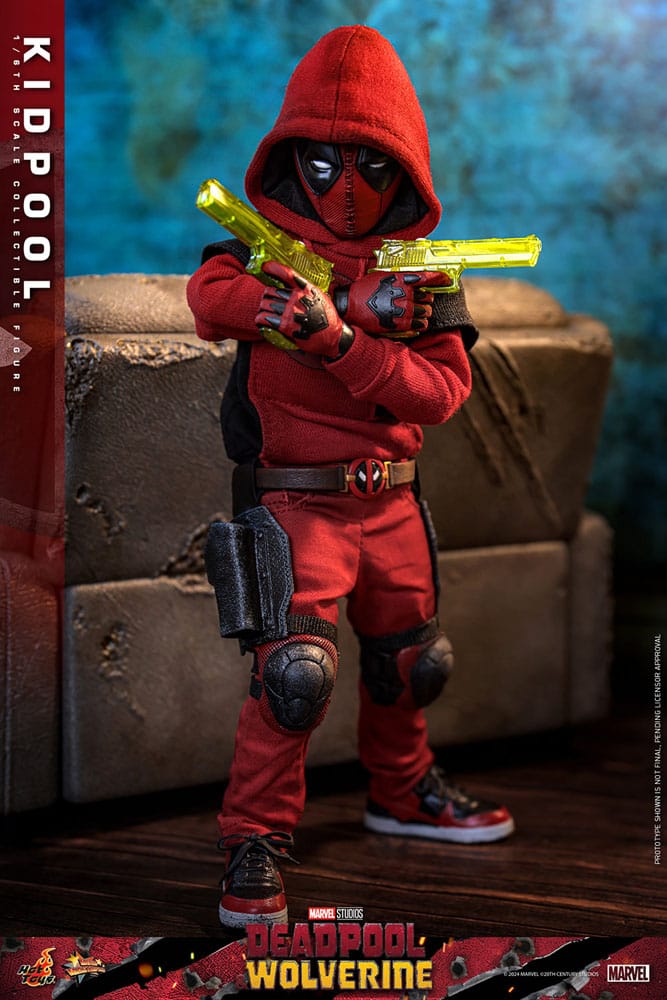 Kidpool Marvel Deadpool & Wolverine Movie Masterpiece 1/6 Figurka 22 cm - Image 5