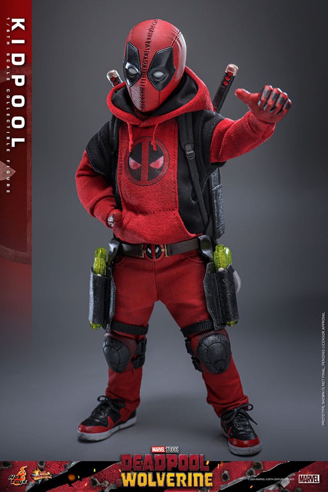 Kidpool Marvel Deadpool & Wolverine Movie Masterpiece 1/6 Figurka 22 cm - Image 6