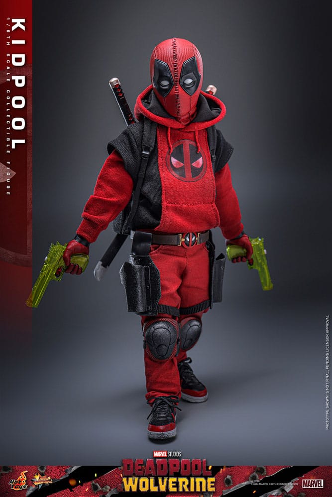 Kidpool Marvel Deadpool & Wolverine Movie Masterpiece 1/6 Figurka 22 cm - Image 7