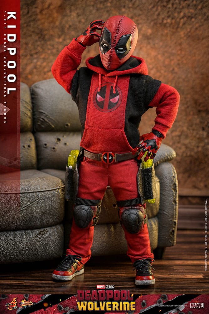 Kidpool Marvel Deadpool & Wolverine Movie Masterpiece 1/6 Figurka 22 cm - Image 8