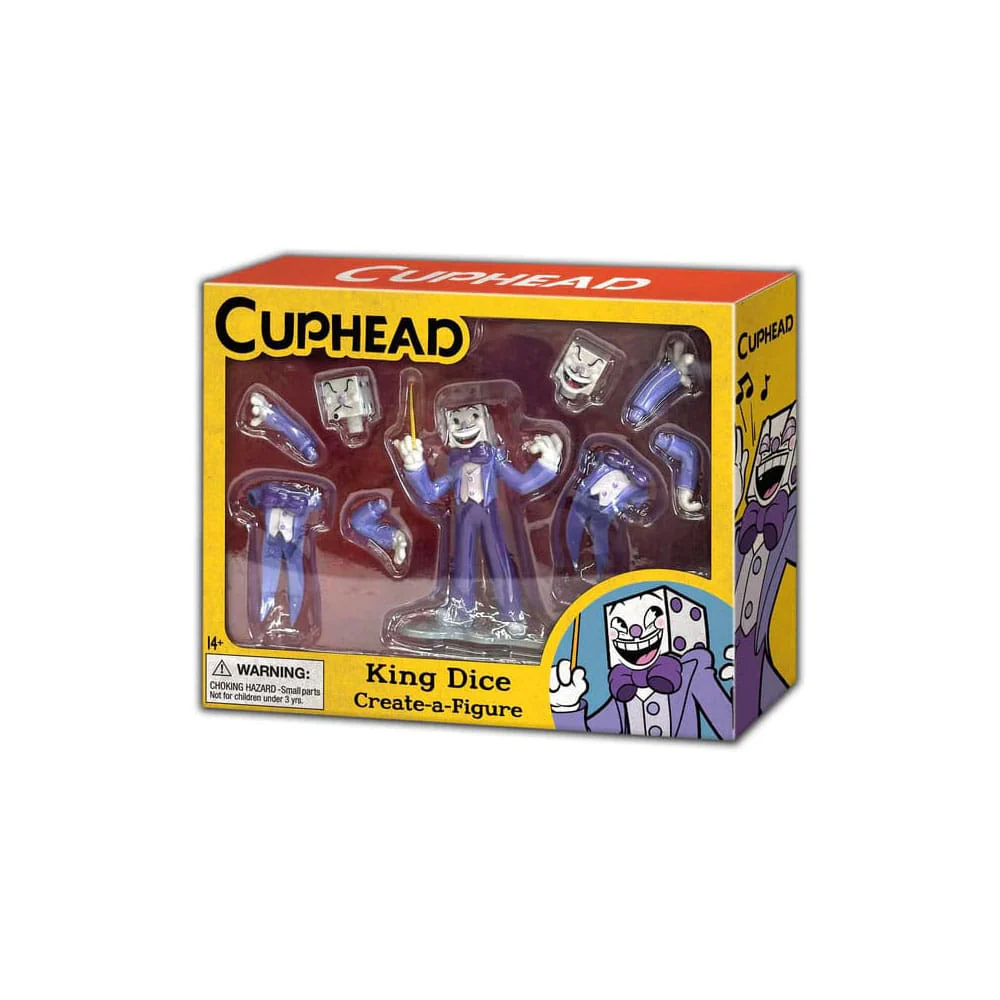 King Dice Cuphead Mini Create a Figure Figurka - Image 2
