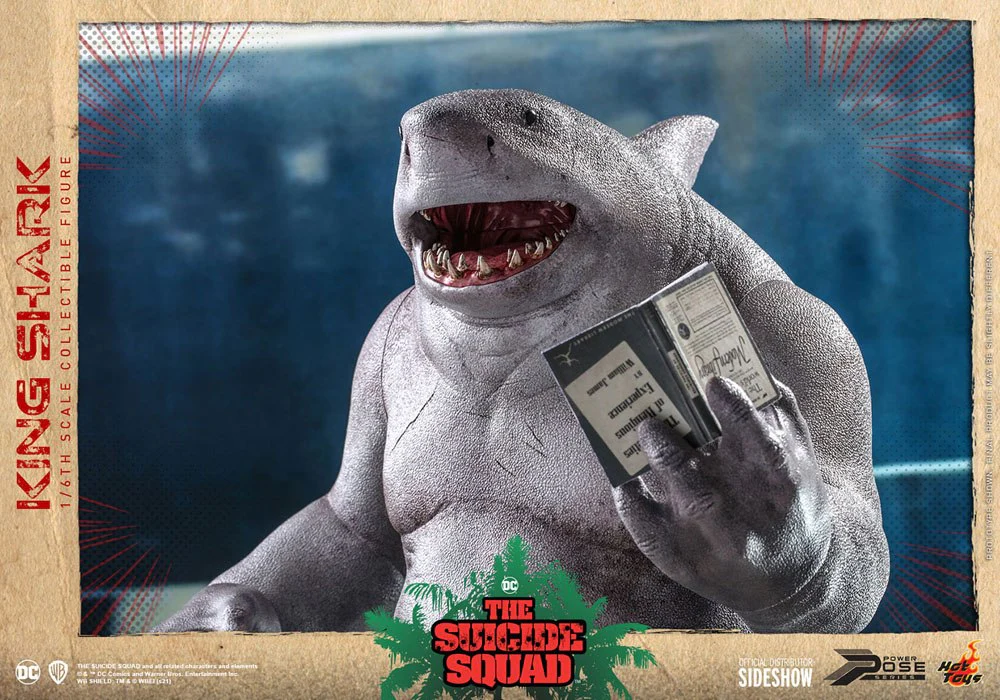 King Shark DC Suicide Squad Movie Masterpiece 1/6 Figurka 35 cm - Image 10