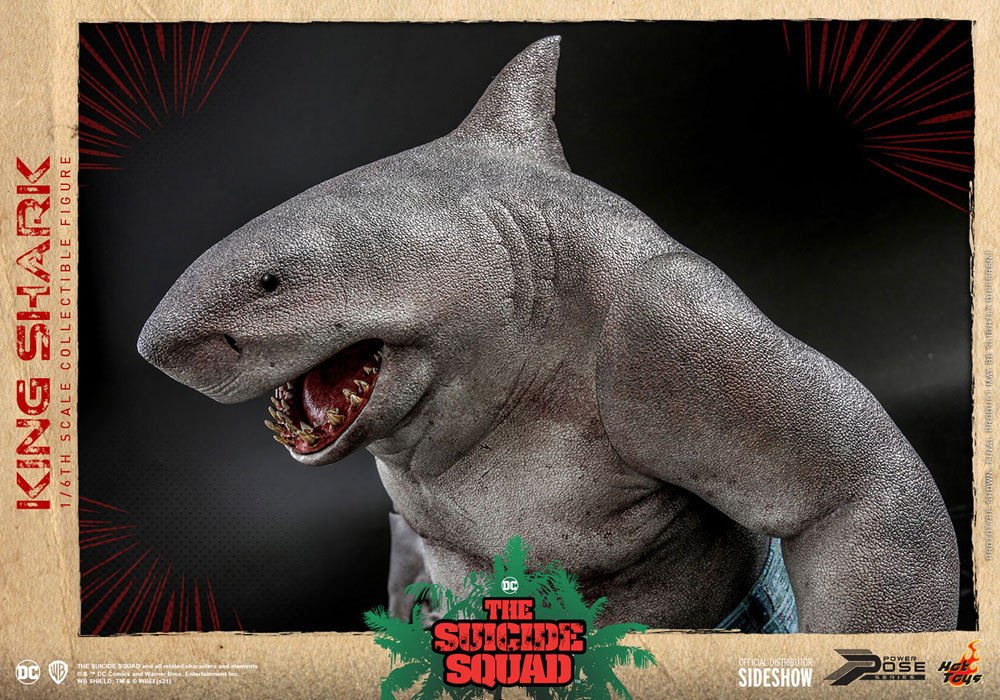 King Shark DC Suicide Squad Movie Masterpiece 1/6 Figurka 35 cm - Image 13