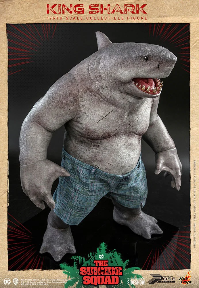 King Shark DC Suicide Squad Movie Masterpiece 1/6 Figurka 35 cm - Image 8