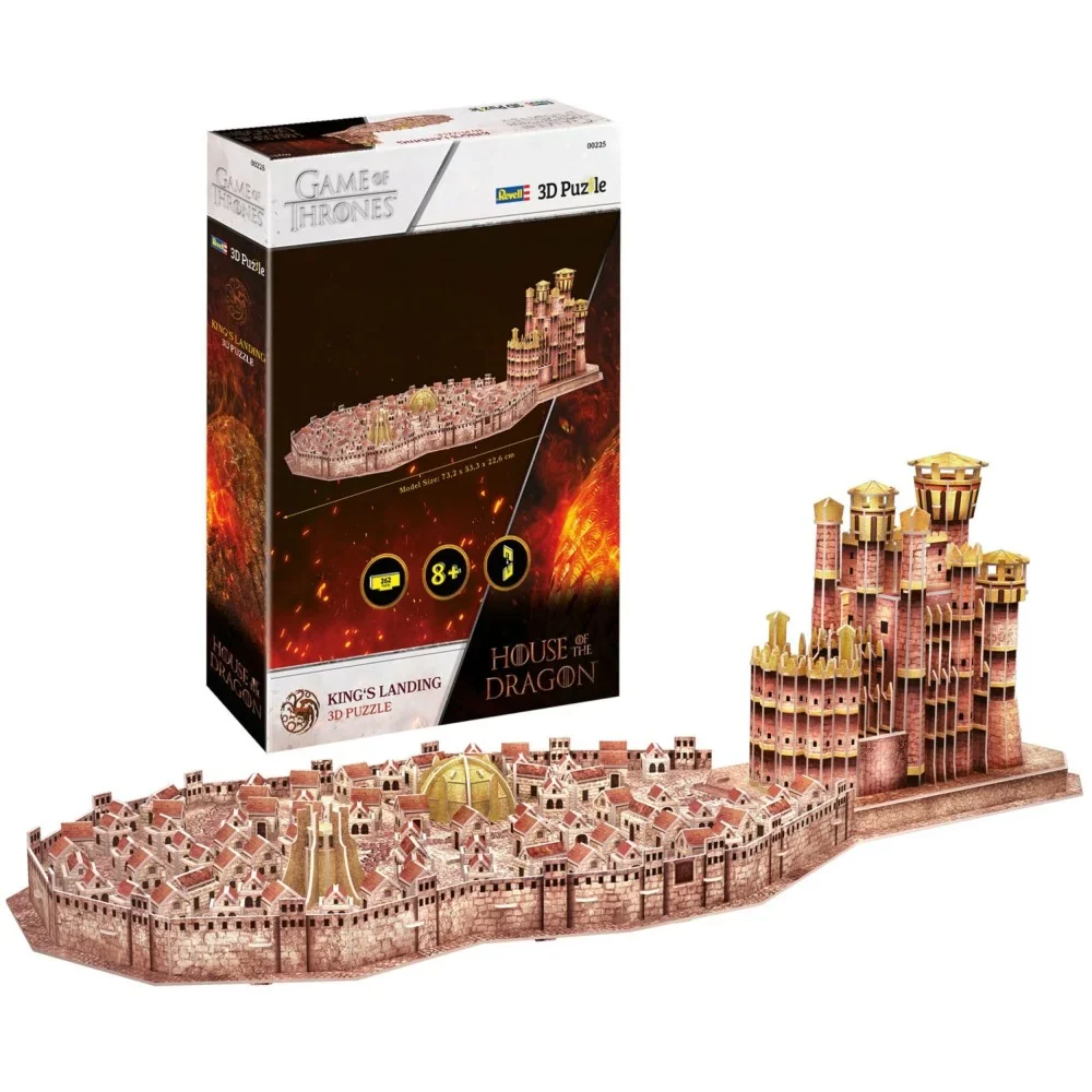 King's Landing House of the Dragon 3D Puzzle 23 cm