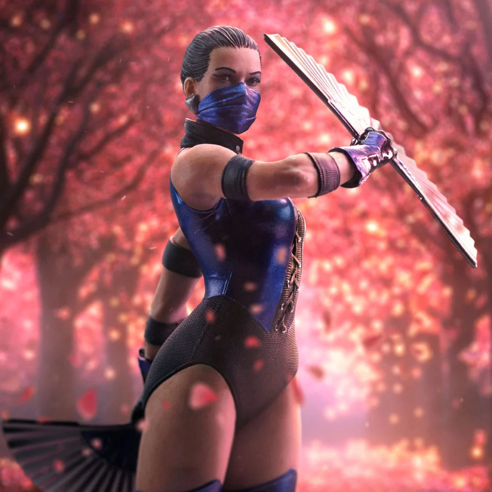 Kitana Mortal Kombat Art Scale 1/10 Figurka 22 cm - Image 6