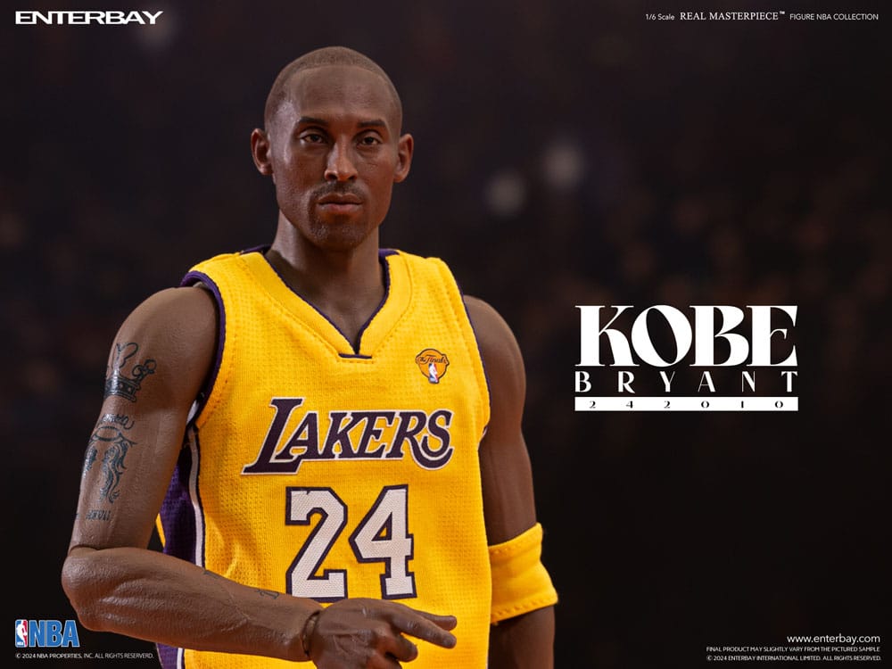 Kobe Bryant 242010 NBA Collection Real Masterpiece 1/6 Limited Edtition Figurka 30 cm - Image 9
